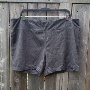 Athletic Works Grey Bike Shorts with Pocket
